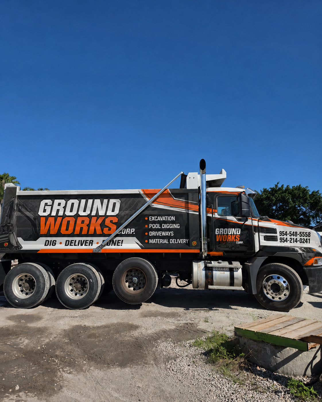 Ground Works Corp Site Preparation and Excavation Team